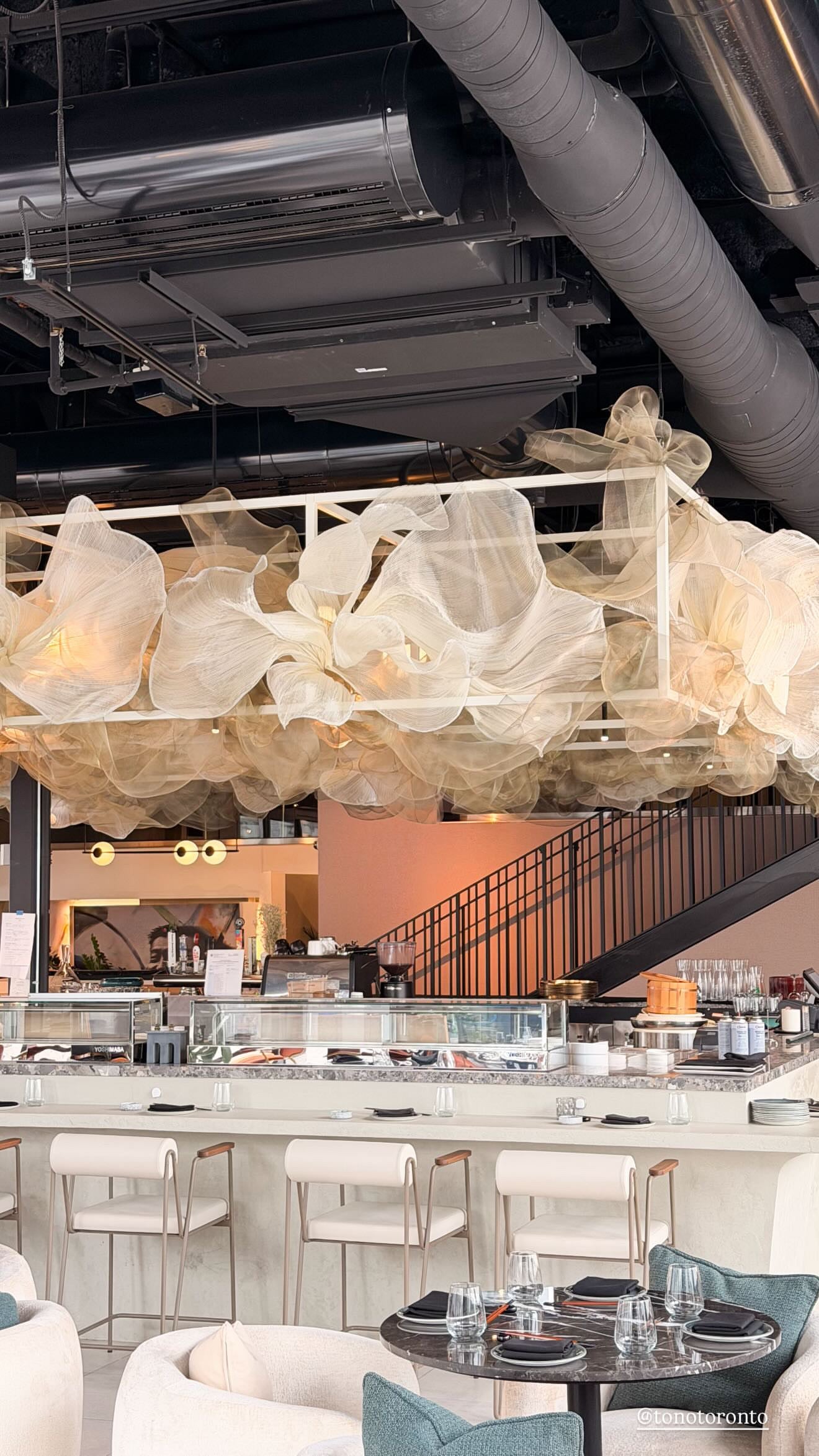 Permanent Installation at Tono by Akira Back, W Toronto