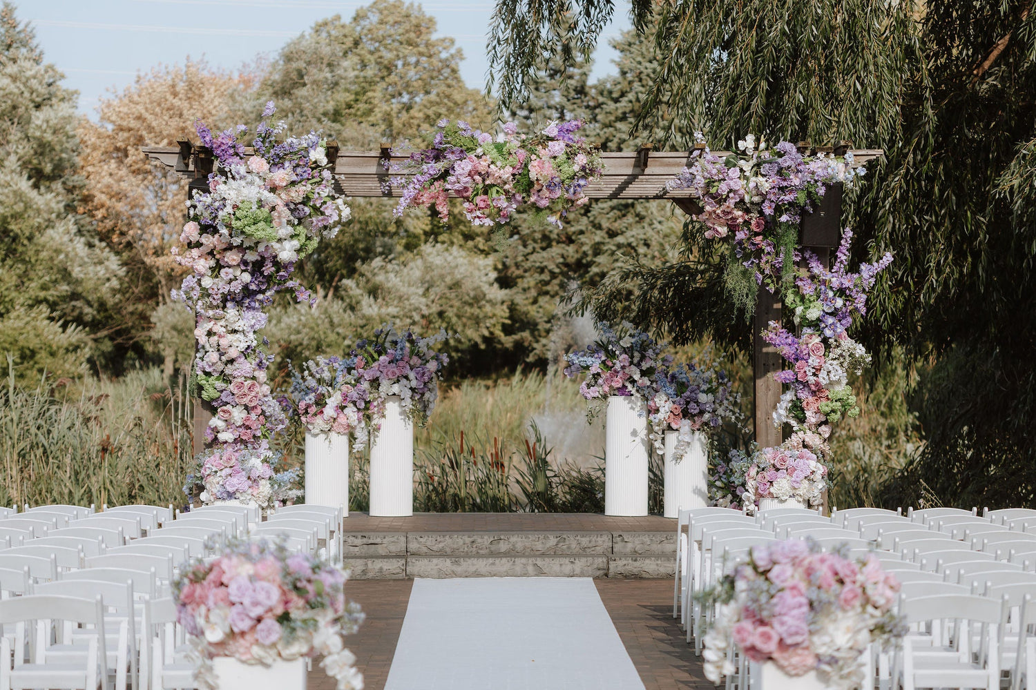 Pastel Bloom Pergola