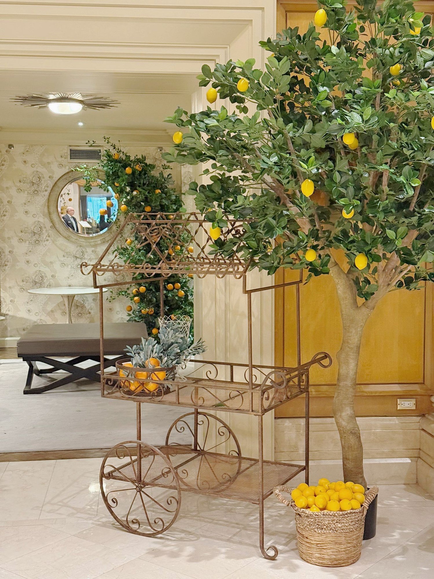 King Edward Italian Summer Installation
