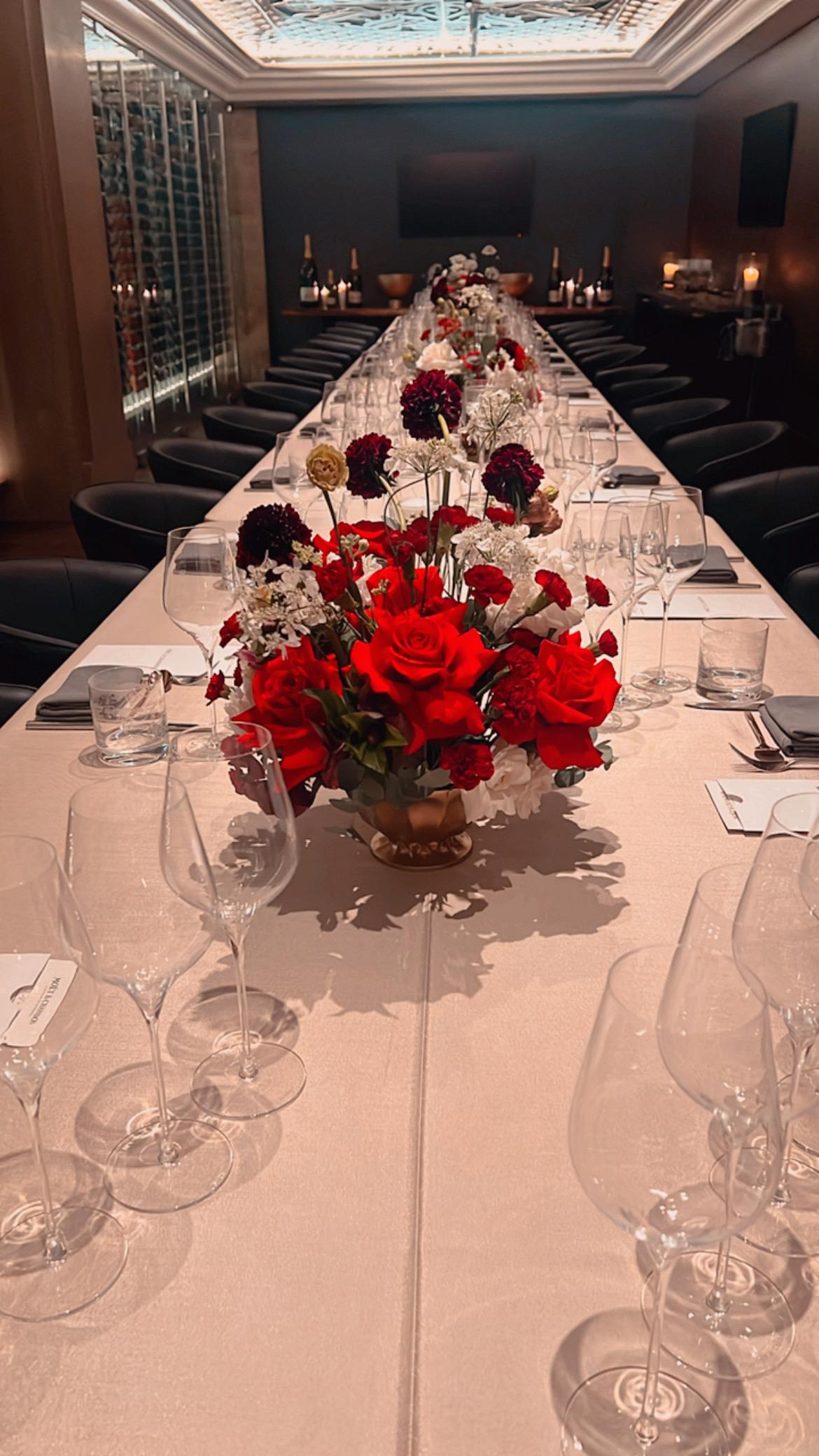 Moet Chandon Dinner