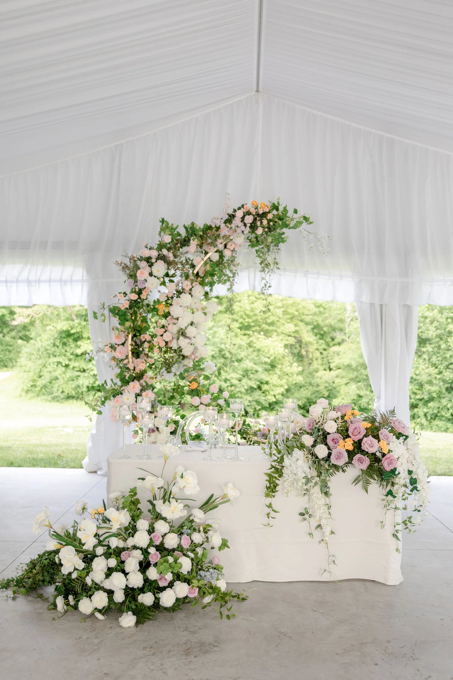 Crescent Moon Arch Frame