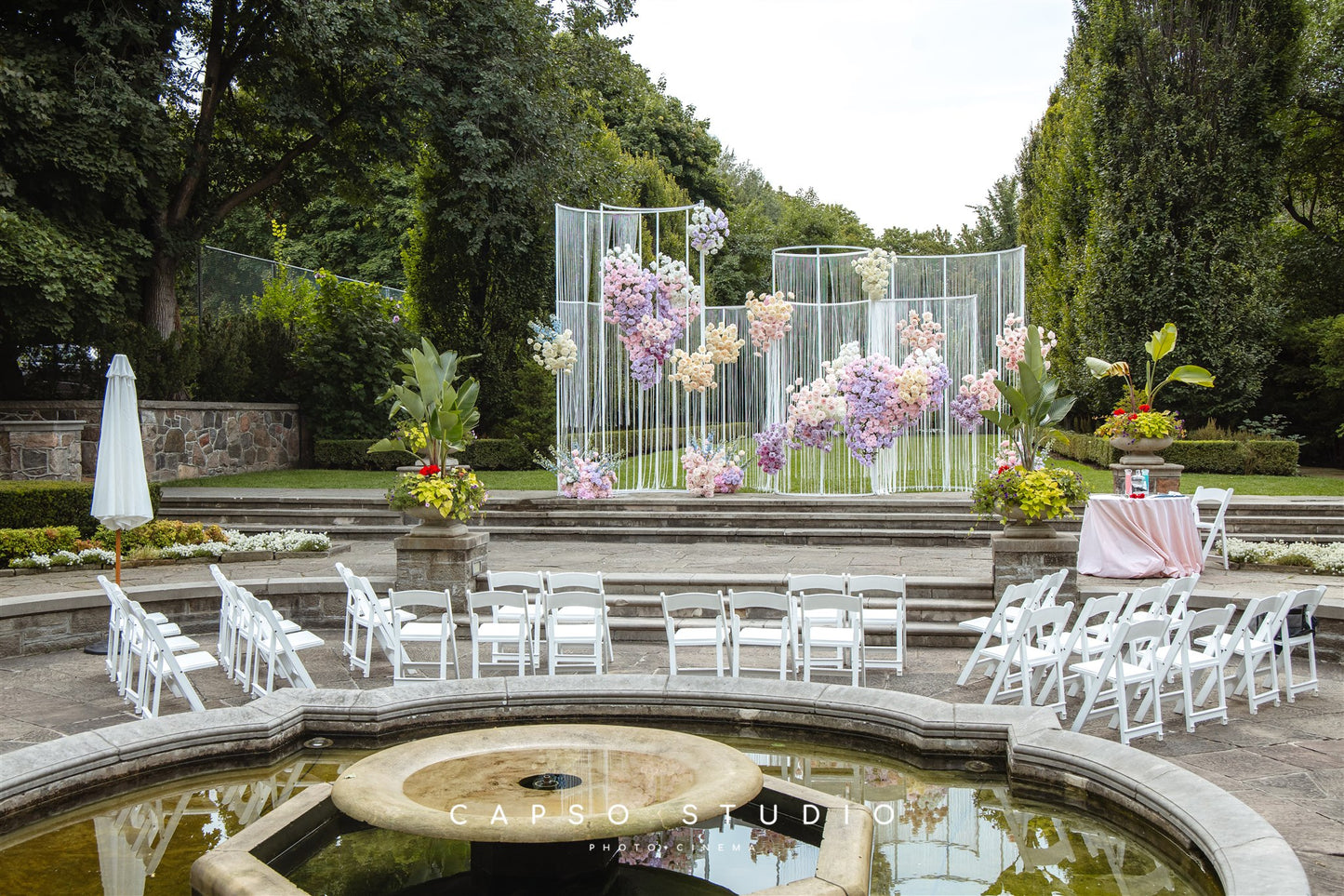 Curved Fringe Arch Frame