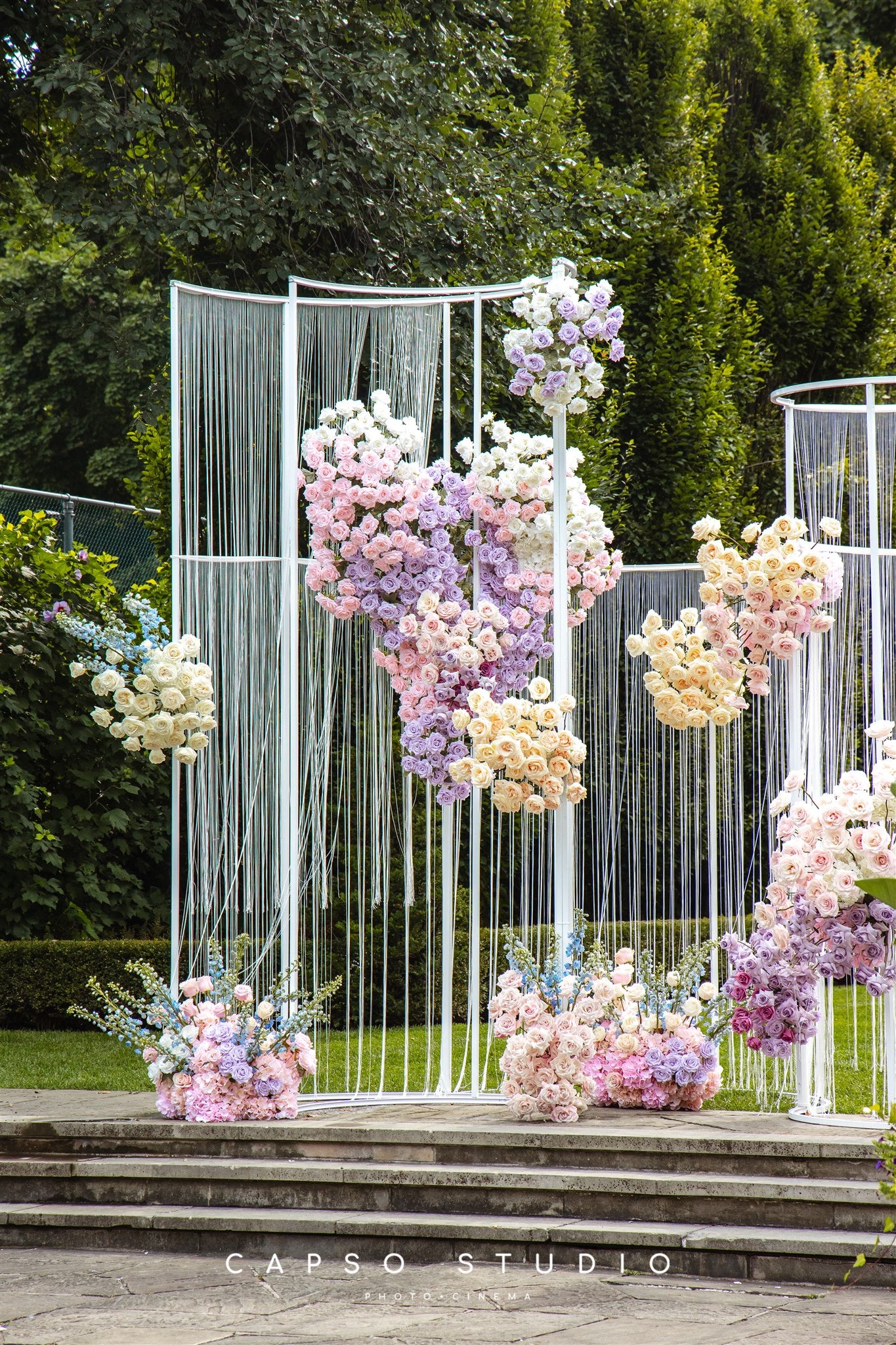 Curved Fringe Arch Frame
