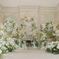 White Rectangular Arch Frames