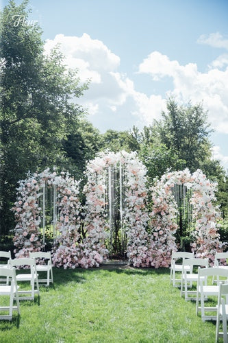 White Rectangular Arch Frames