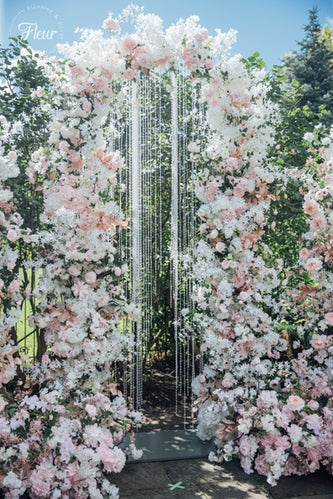 White Rectangular Arch Frames